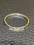 Халка пръстен златни 14 карата 585 бяло залто gold prasten halka , снимка 7