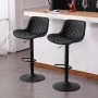 ПРОМОЦИЯ Бар столове, к-кт от 2 бр. YOUNIKE EUYY102-YOK-1928-BK-DE, снимка 4
