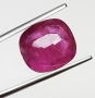 Пурпорно червен естествен рубин с рядка големина 4.26кт.! Сертифициран! Нов!, снимка 9