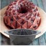 3D геометрична ромбове голяма силиконова форма тава за направа печене кекс торта желиран сладкиш, снимка 1