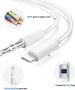 iSkey Aux кабел за iPhone, Lightning към 3.5mm Aux, 1 метър, снимка 3