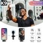Комплект Безжични Микрофони K9 – Професионален звук за вашия смартфон, снимка 10