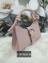 Малка дамска кожена чанта с цип, голямо разнообразие от цветове, снимка 3