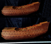 корпус на дървен кораб-за корабомоделизъм, снимка 3