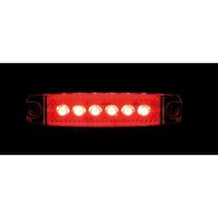 Червен LED Габарит Светлини Маркер за Камион Ремарке Бус 12V-24V, снимка 2 - Аксесоари и консумативи - 45749271