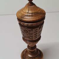 Дървена спортна купа, снимка 3 - Антикварни и старинни предмети - 44966598