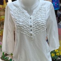Дамски блузи и потници от памук, снимка 6 - Тениски - 45807204