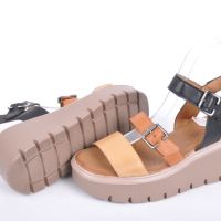 СЕЗОН'24! Дамски сандали естествена кожа - Платформа, снимка 5 - Сандали - 45397775
