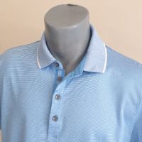 Hugo Boss Mercerised Cotton Mens Size 50/L  ОРИГИНАЛНА Тениска!, снимка 1 - Тениски - 45671582