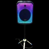 Bluetooh Karaoke Speaker NDR 102B - Красив LED високоговорител със 7 режима; 2 години гаранция, снимка 4 - Тонколони - 45385778