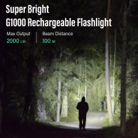 Акумулаторно водоустойчиво LED фенерче със ZOOM, висока мощност , снимка 7 - Екипировка - 44968780