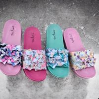 Дамски плажни чехли с уникален цветен дизайн за весело и ярко лятно настроение, снимка 6 - Чехли - 45847251