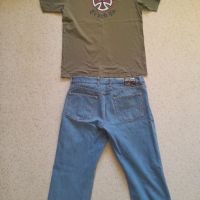 Мъжки дънки и тениска M-размер , снимка 3 - Дънки - 45435533
