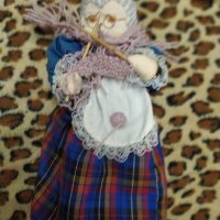 Стара кукла баба, винтидж кукла, снимка 1 - Колекции - 45036075