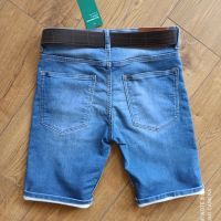 H&M къси еластични дънки за момче, снимка 6 - Детски панталони и дънки - 45407253