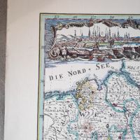 Карта на всички кралски пруски земи, голяма карта, снимка 2 - Колекции - 45747719