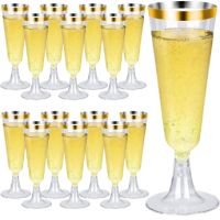 Чисто нови 25 Платсмасовати чаши за шампанско , снимка 2 - Чаши - 45733022