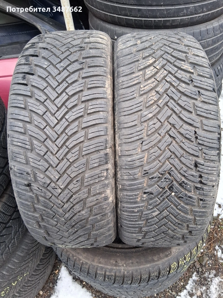 225 45 18 PETLAS 2бр всесезонни дот 2021г , снимка 1