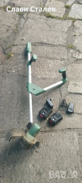 Bosch -тример за трева на батерии , снимка 1