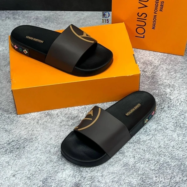 мъжки чехли Dolce&Gabbana louis vuitton , снимка 1