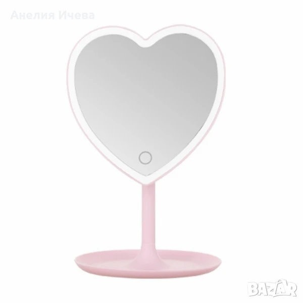 Стилно LED огледало за тоалетка с подсведка, снимка 1