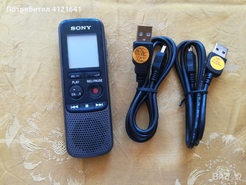 Диктофон цифров SONY ICD-PX240 с MP3 запис и възпроизвеждане, снимка 1