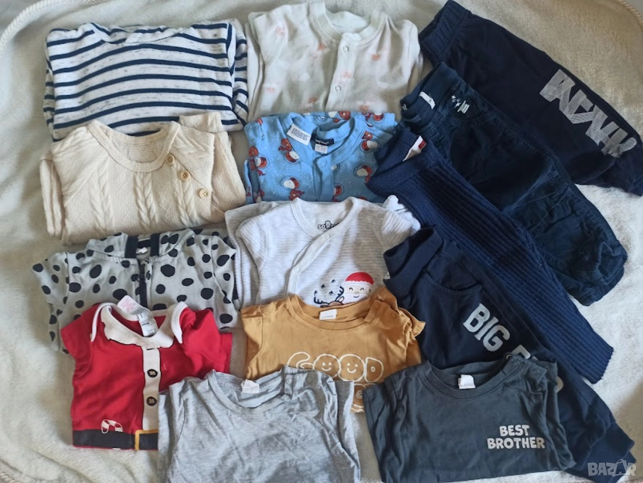 Лот бебешки дрехи - 80 см (9-12 год.), снимка 1