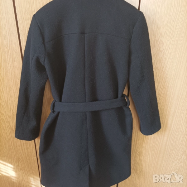 Черно дълго палто , снимка 1