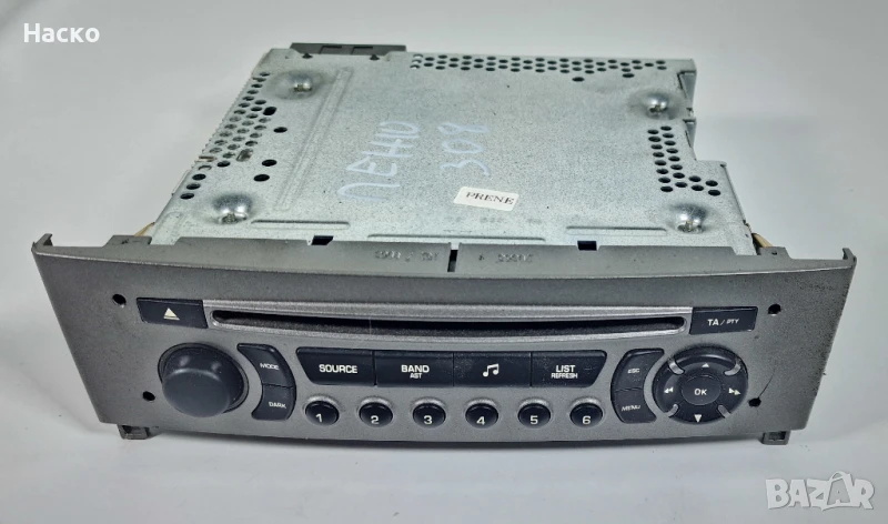 Радио СД Radio CD Пежо 308 Peugeot 308 96 766 652 XH | 96766652XH, снимка 1