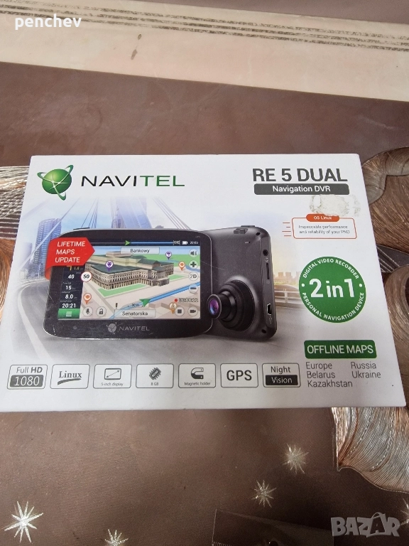 Navitel RE5 Dual навигация и видеорегистратор , снимка 1