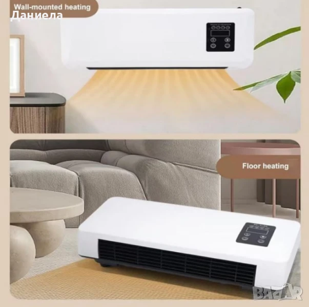 Печка за стенен монтаж с двойно предназначение , снимка 1