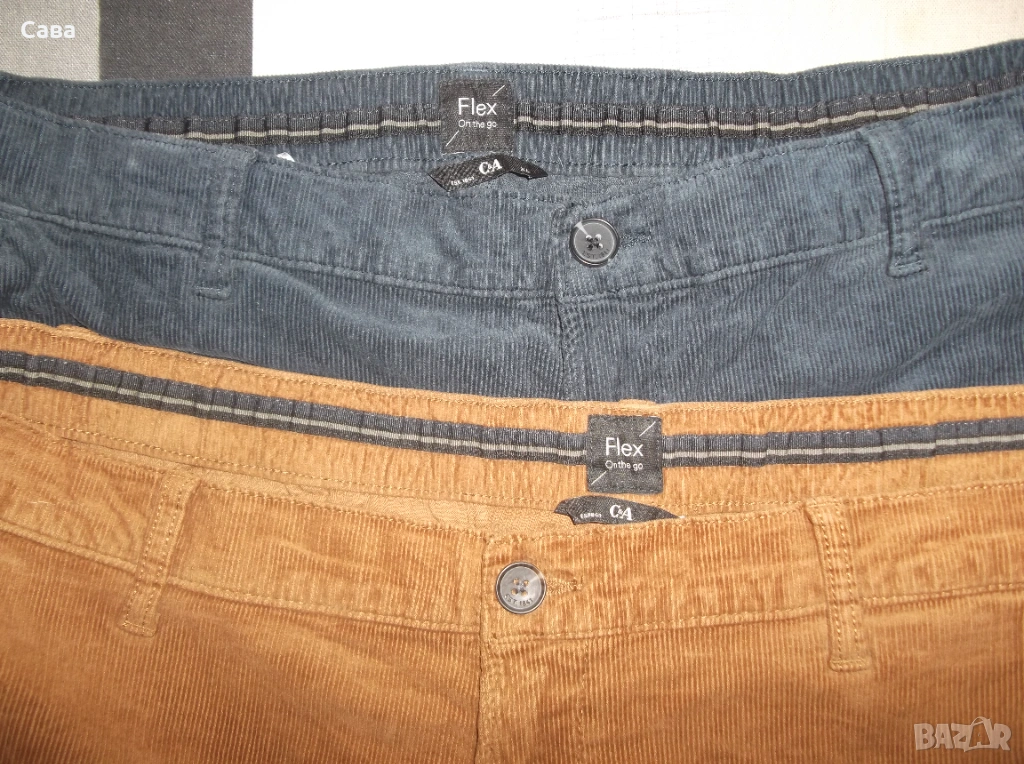 Джинси C&A  мъжки,ХЛ-2ХЛ   /сини,кафяви/, снимка 1