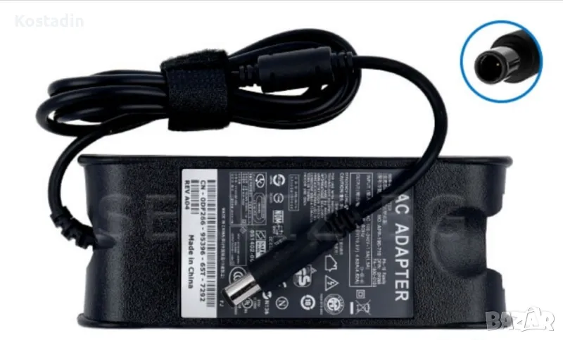 Зарядно устройство Адаптер за лаптоп за DELL, снимка 1