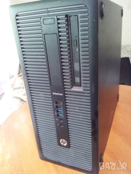 HP EliteDesk 800G1 Intel i7 4770 3.7ghz ram32gb ssd120gb хард1TB Quadro k4200, снимка 1