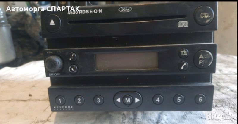 Ford Fiesta Радио/CD/DVD/GPS главно устройство 10R020451 020451, снимка 1