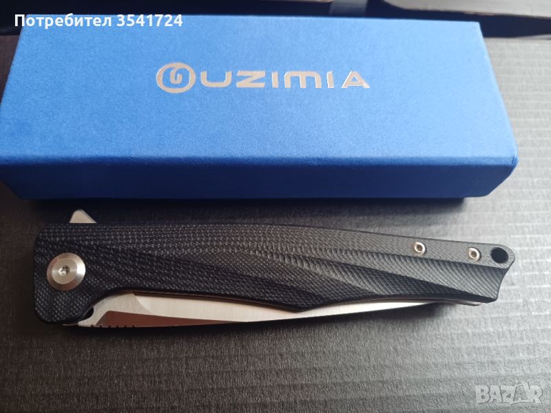 Нов нож със стомана 154CM и дръжка от G10 , снимка 1