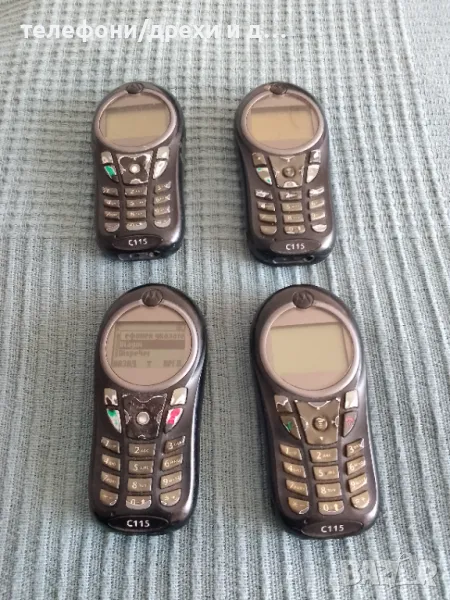 Motorola C115 (4 бр). Работят с А1, снимка 1