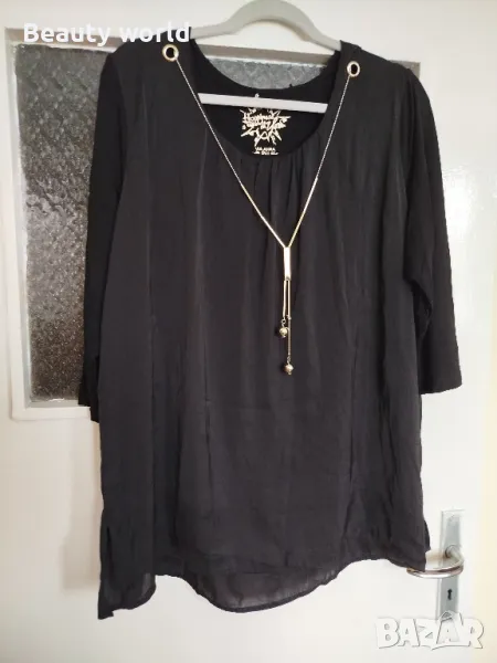 Блуза с украшение хл размер , снимка 1