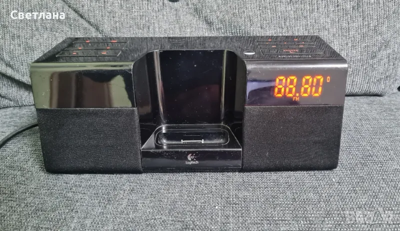 Logitech FM/AM цифрово радио/ часовник/ будилник, снимка 1