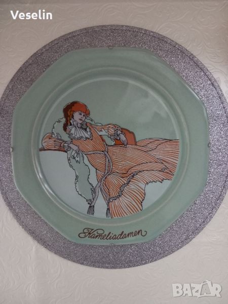 Керамична чиния за стена , снимка 1