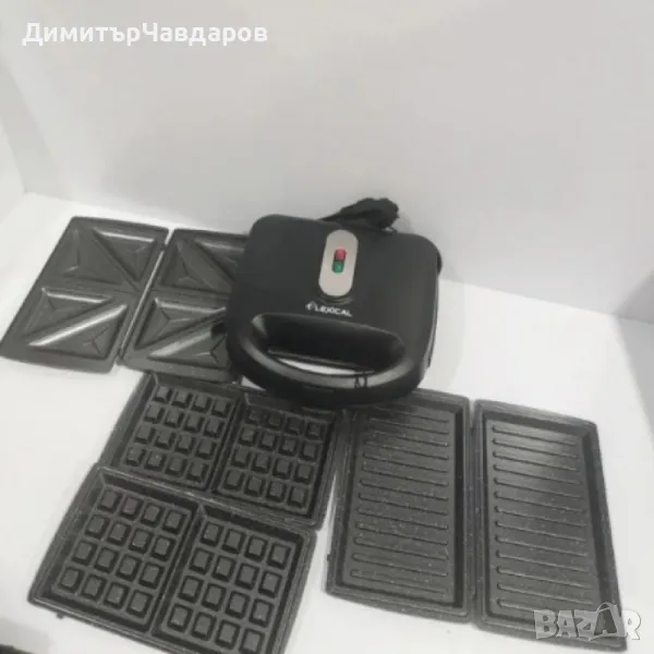Грил - тостер, LEXICAL, 3В1, снимка 1