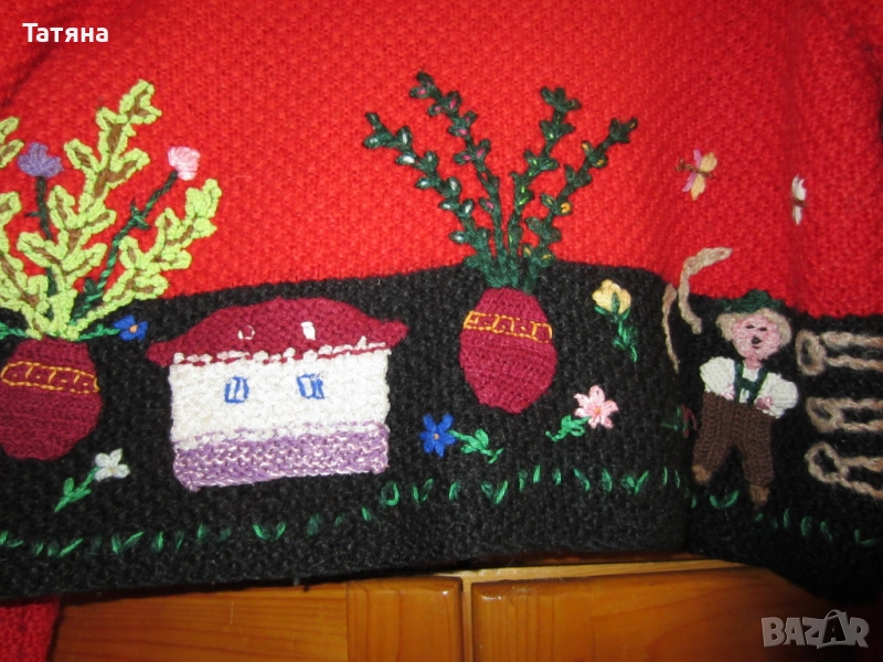 ПУЛОВЕР   И ЖИЛЕТКА -ръчно плетиво, снимка 1