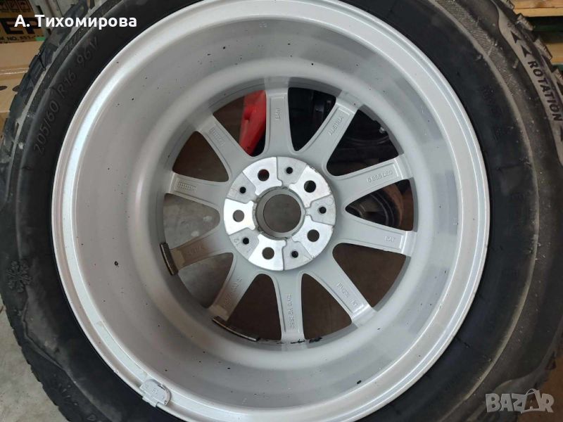 Джанти с гуми BMW  205/60 R16 бмв , снимка 1