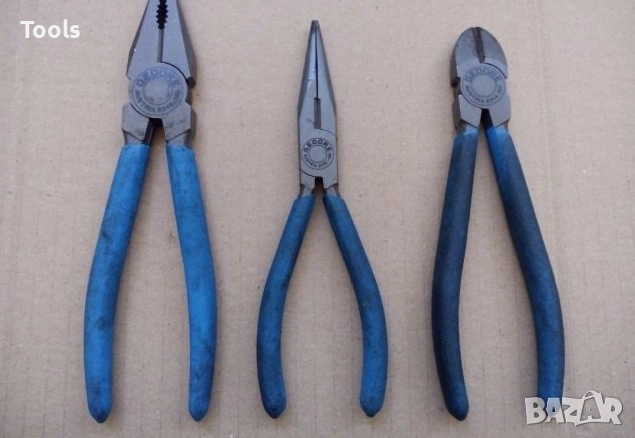 GEDORE ГЕДОРЕ 3 броя КАЧЕСТВЕНИ клещи ПРОИЗВЕДЕНИ В АВСТРИЯ, снимка 1