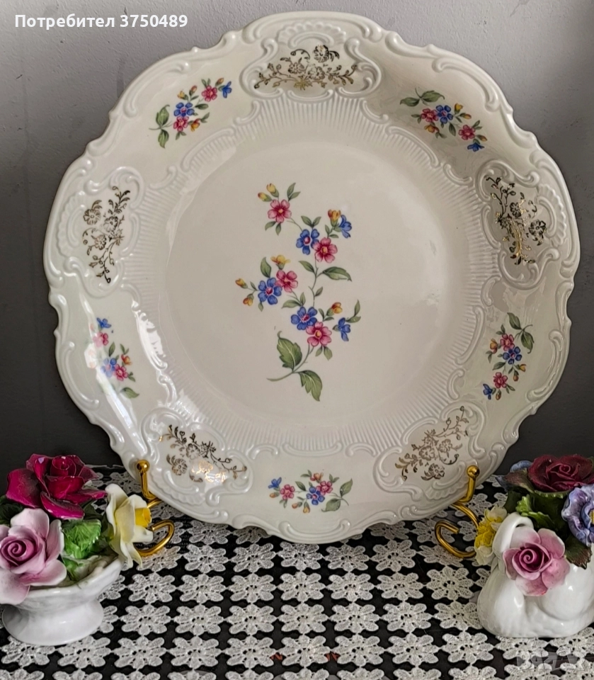 красиво плато в отлично състояние -27 см, снимка 1