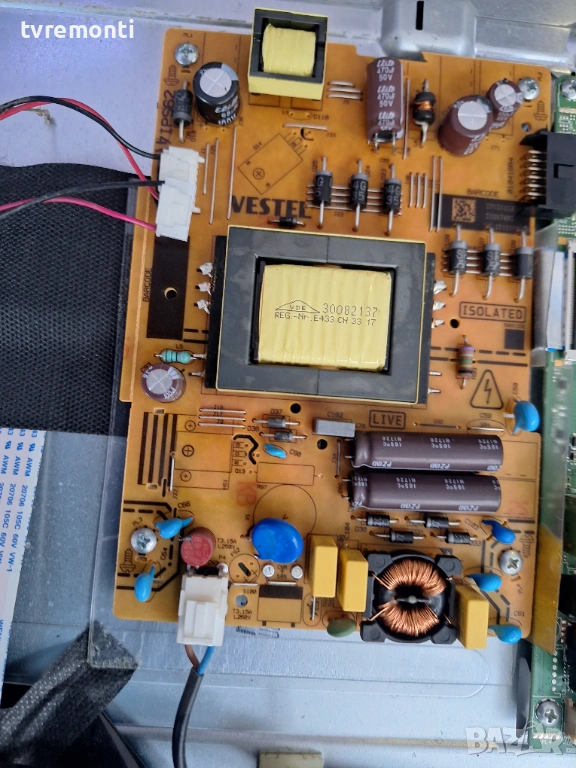 POWER BOARD ,17IPS62  за 32-инчов телевизор JVC LT-32VH52K, с дисплей VES315UNDA-2D-N11, снимка 1