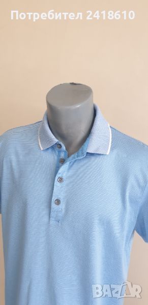 Hugo Boss Mercerised Cotton Mens Size 50/L  ОРИГИНАЛНА Тениска!, снимка 1