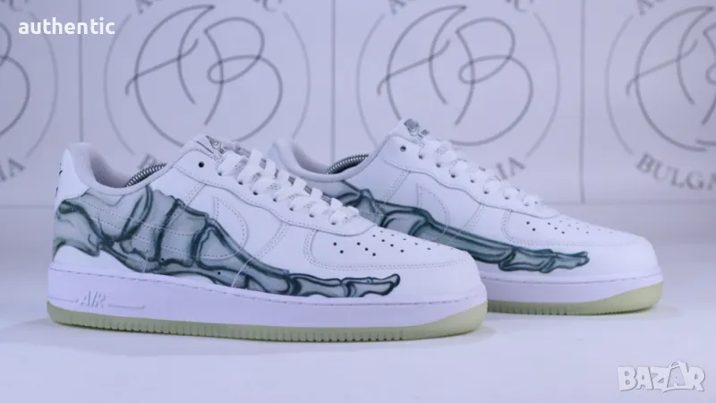 Nike Air Force 1 Computer Chip, Purple Skeleton, Black Skeleton, White Skelet Мъжки Дамски Маратонки, снимка 1