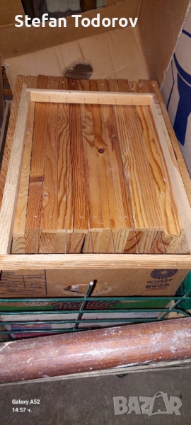 пчелни рамки дадан блат и магазинни, снимка 1