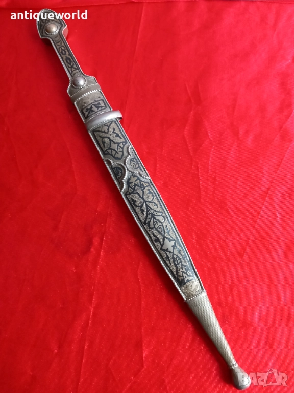 Стара Голяма Черкезка  Кавказка Кама Сребро, Ниело, снимка 1